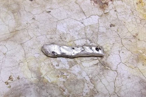 Judy Larson's Argentium Silver Scrap Chain - , Contemporary Wire Jewelry, Making Chain, Chain Making , Butane Torch, Soldering, Solder, Add layers until the desired look is achieved.